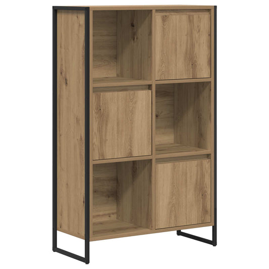 Estantería Para Libros Roble Artesanal 68 X 30 X 108.5 Cm