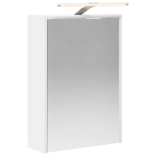 Armario Con Espejo De Baño Con Estante 43 X 16 X 62.5 Cm
