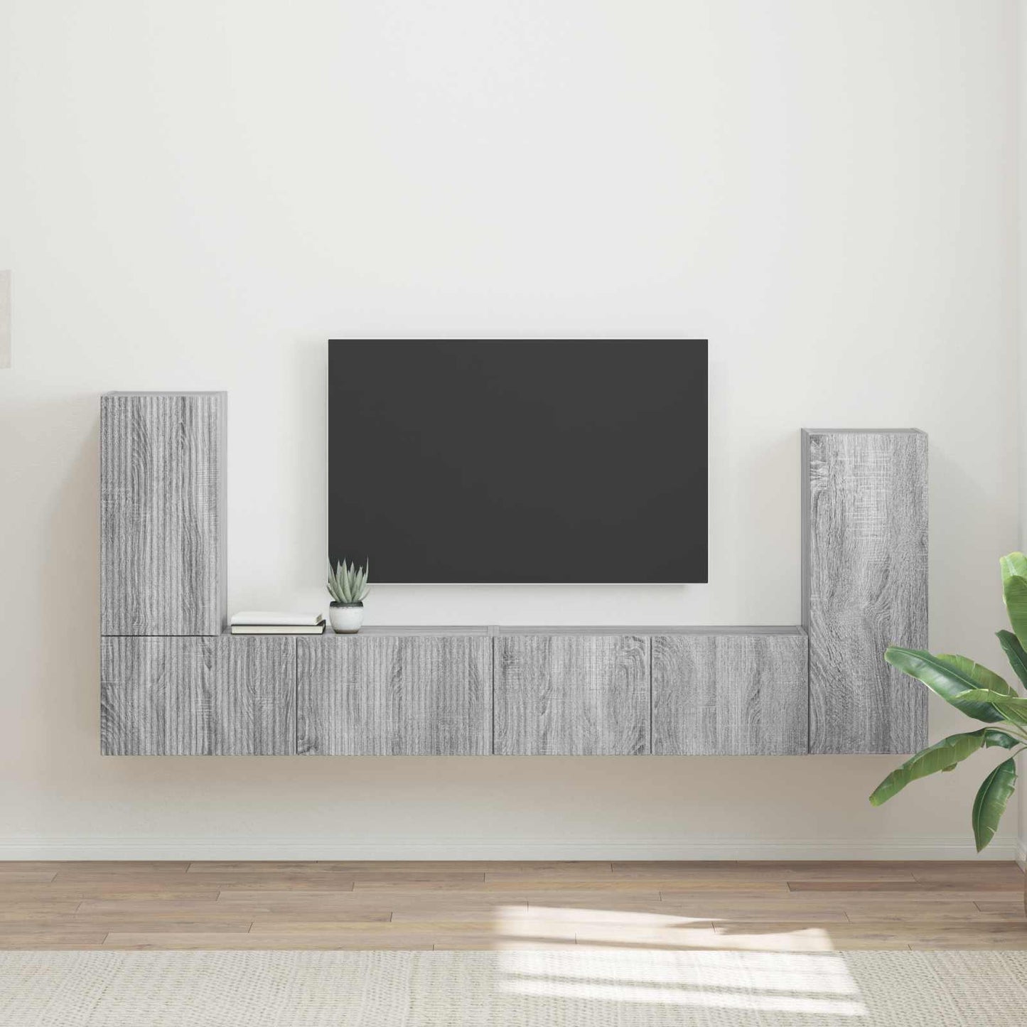 Conjunto De Mueble De Tv 4 Pcs