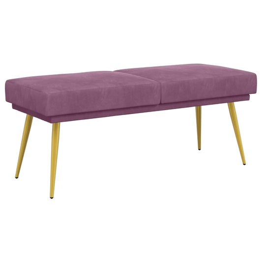 Banco De Doble Capa 120 X 45 X 46 Cm Terciopelo