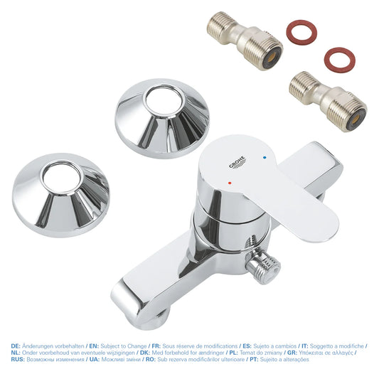 Ducha Grohe bauedge monomando cromo