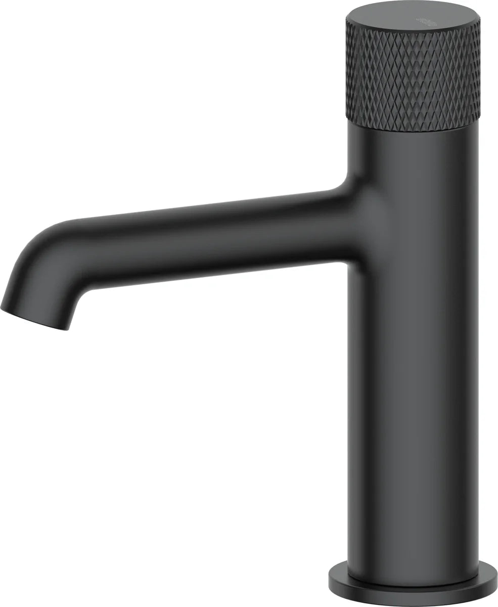 Grifo de lavabo bajo Stillo Hades volante Cold Open negro con aireador