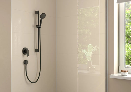 Ducha Hansgrohe Vernis blend monomando - Negro mate