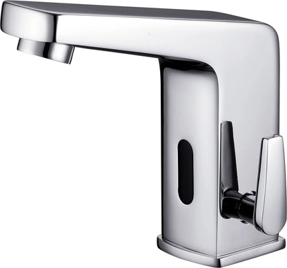 Grifo de lavabo alto electrónico Stillo S2 cromo con sensor y aireador