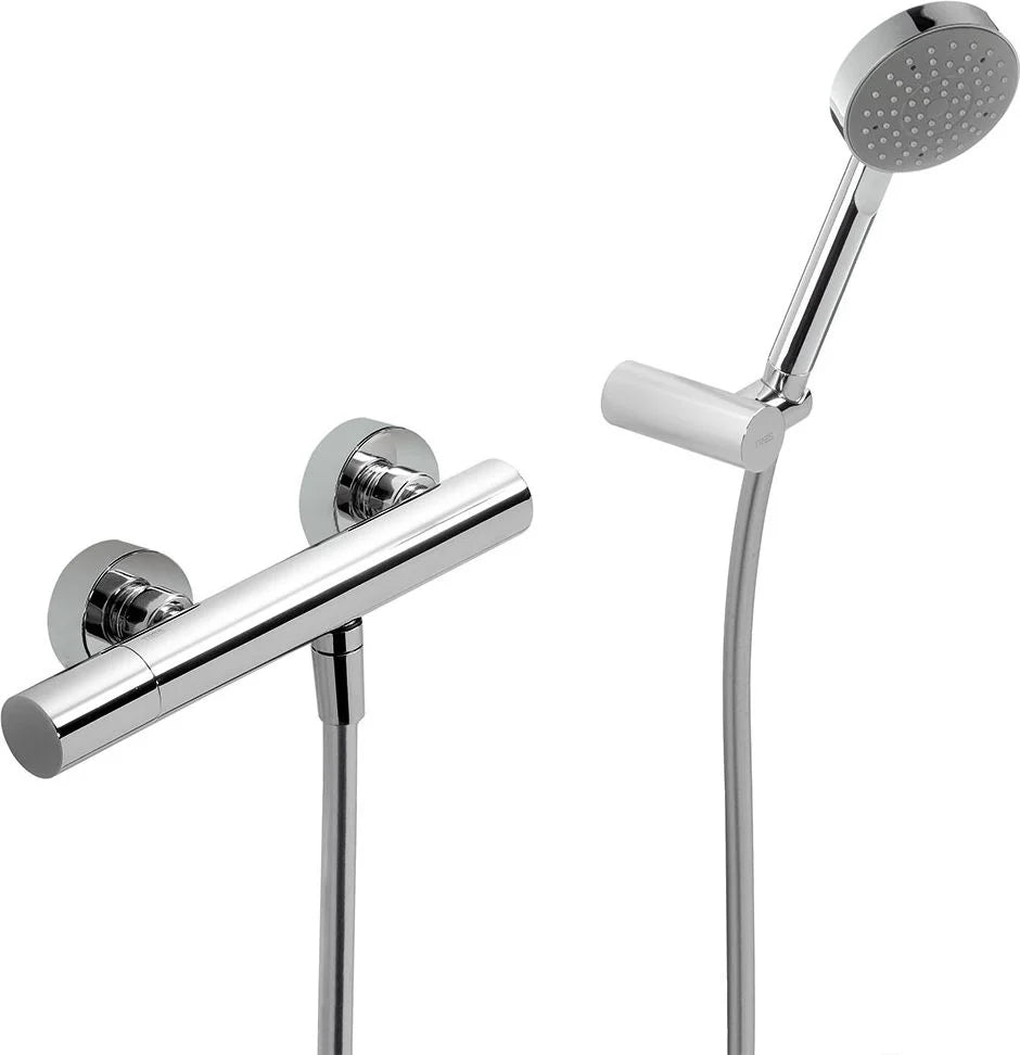 Ducha Tres max-tres monomando volante - Cromo