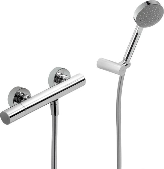 Ducha Tres max-tres monomando volante - Cromo