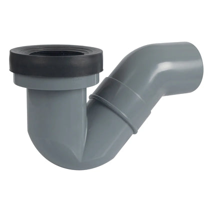 Sifón S horizontal Jimten placa turca gris Ø110mm S-163