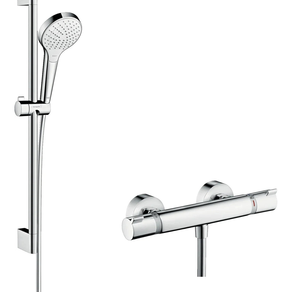 Ducha Hansgrohe Croma select s term - Blanco/cromo