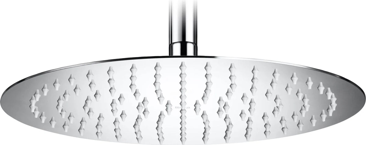 Rociador de ducha redondo Roca raindream gran caudal - Apariencia acero inoxidable