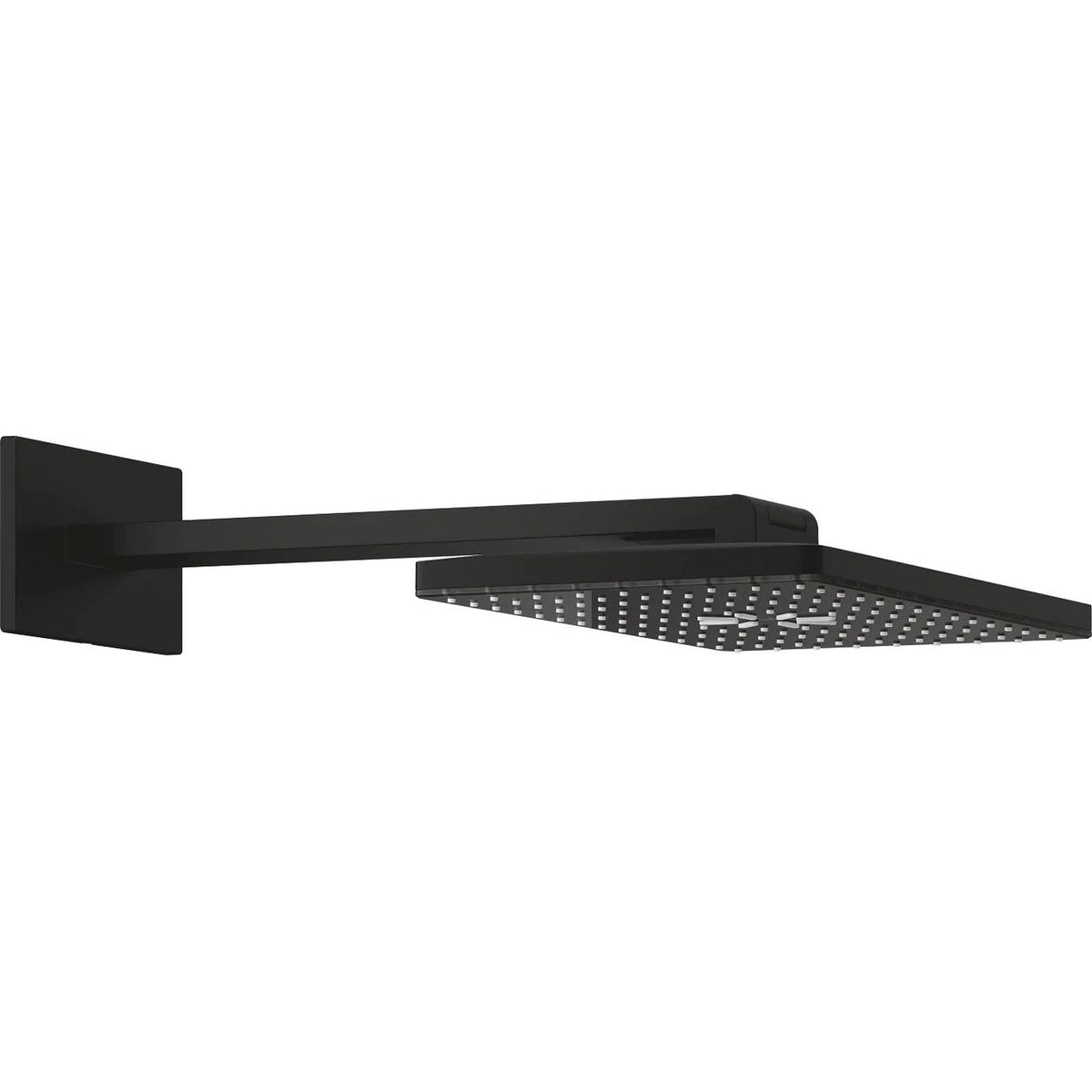Rociador de ducha rectangular Grohe rainshower aqua - Negro