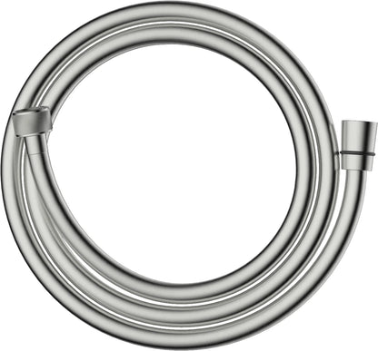 Columna de grifería para ducha monomando Stillo Hades apariencia acero inoxidable rociador mural 2 vías Ø250mm maneral de 3 funciones moleteado