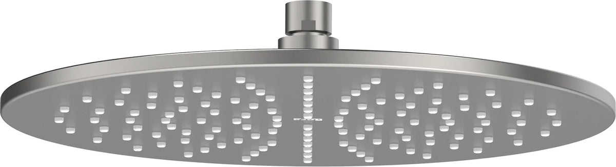Rociador de ducha redondo Roca rainsense montaje - Apariencia acero inoxidable