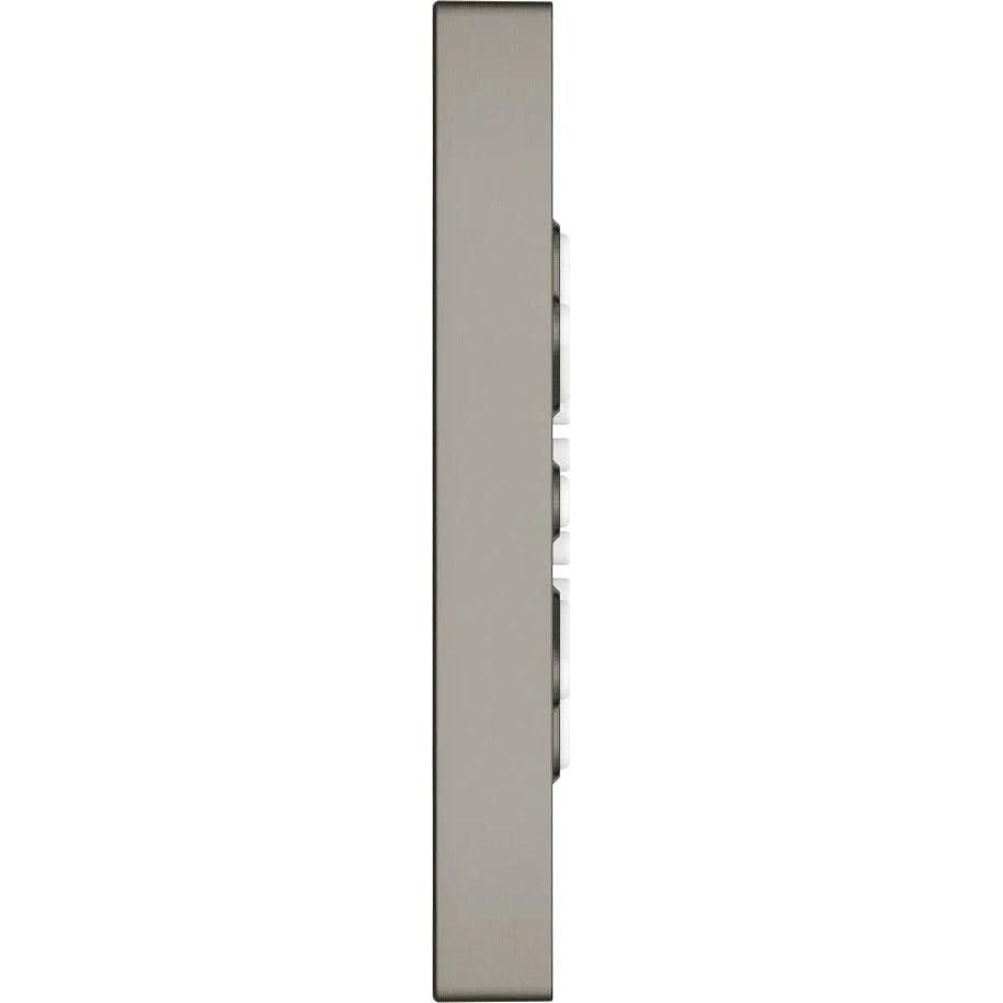 Rociador de ducha cuadrado Grohe rainshower aqua - Grafito cepillado