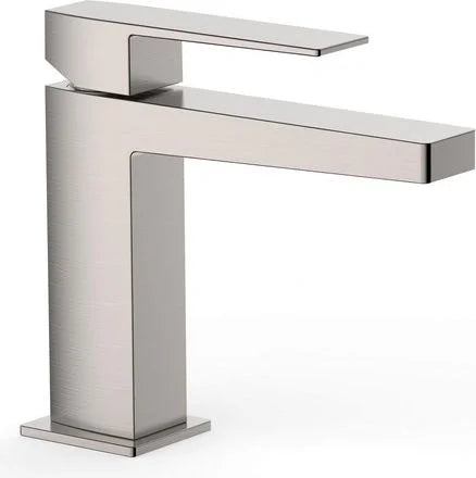 Grifería de lavabo media Tres Slim Exclusive acero con aireador