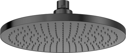 Rociador de ducha redondo Roca rainsense montaje - Negro titanio cepillado