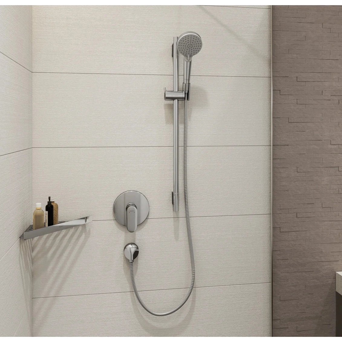 Ducha Hansgrohe Vernis blend monomando - Negro mate
