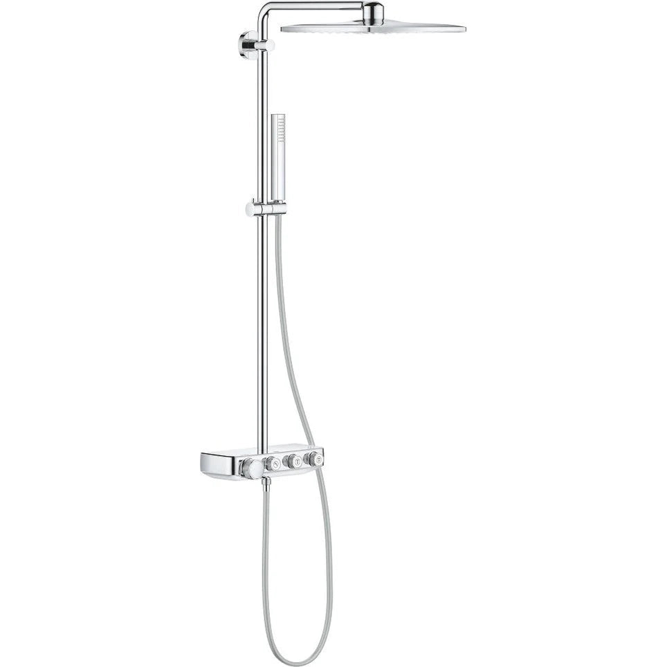 Columna de grifería para ducha termostático Grohe - Cromo