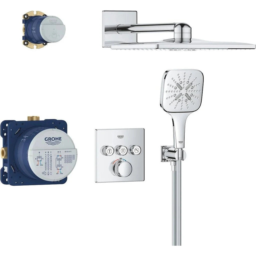 Columna de grifería para baño/ducha empotrada Grohe - Cromo