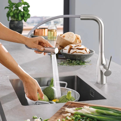 Grifo de cocina Grohe Essence extra alta
