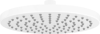 Rociador de ducha redondo Roca rainsense gran caudal - Blanco mate