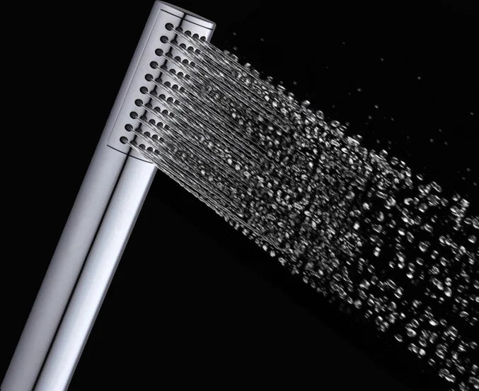Columna de grifería para ducha termostático Stillo Zeus cromo rociador mural 2 vías Ø250mm