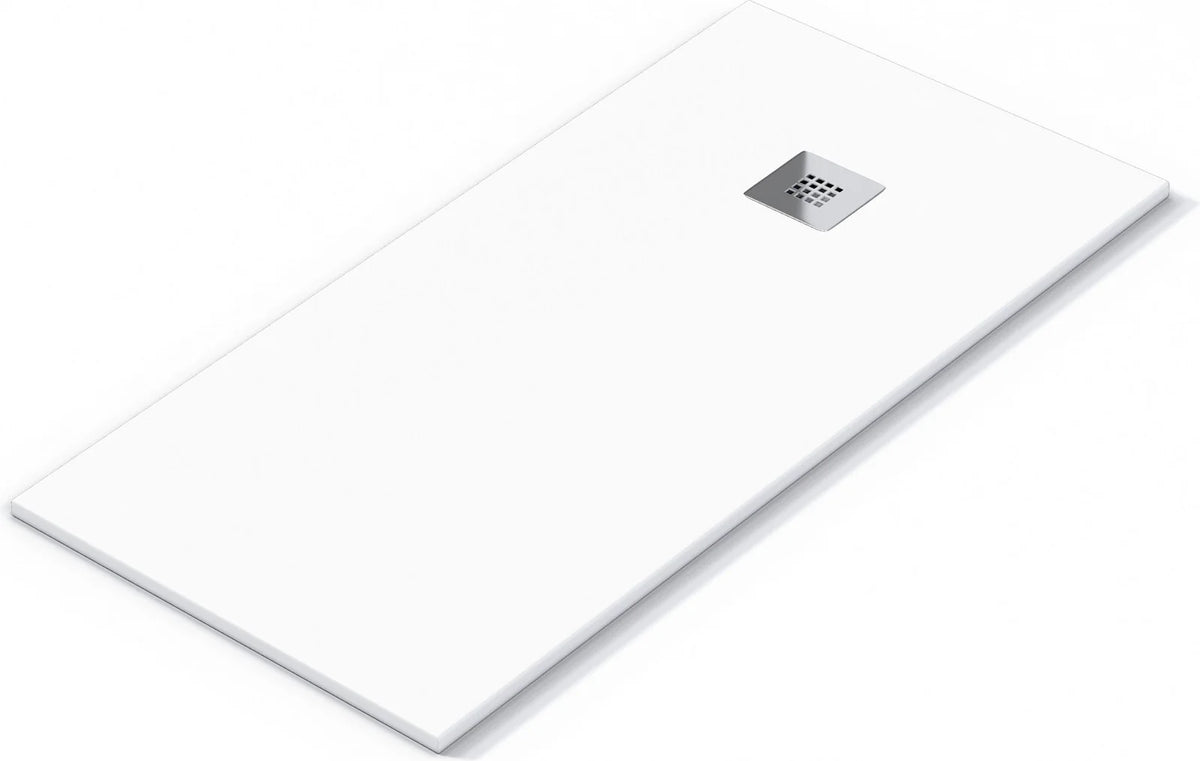 Plato de ducha resina Stillo Confort 170x100cm, blanco