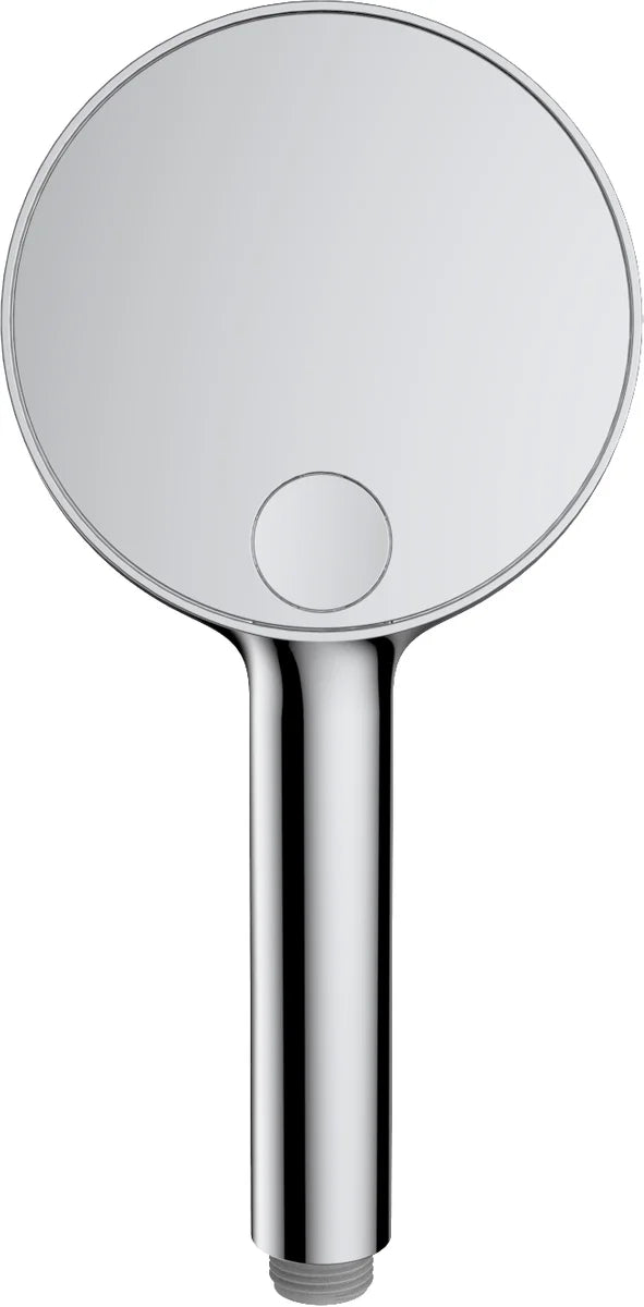 Columna de grifería para ducha monomando Stillo Hades cromo rociador mural 2 vías Ø250mm maneral de 3 funciones moleteado