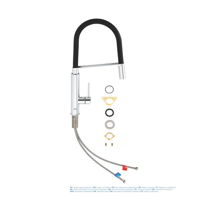 Grifo de cocina Grohe Concetto alta monomando