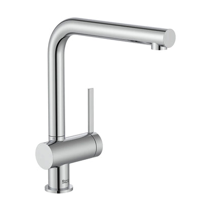 Grifo de cocina extra alto Roca Ona monomando con caño en forma de L acabado cromo