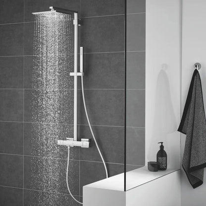 Columna de grifería para ducha termostático Grohe - Cromo