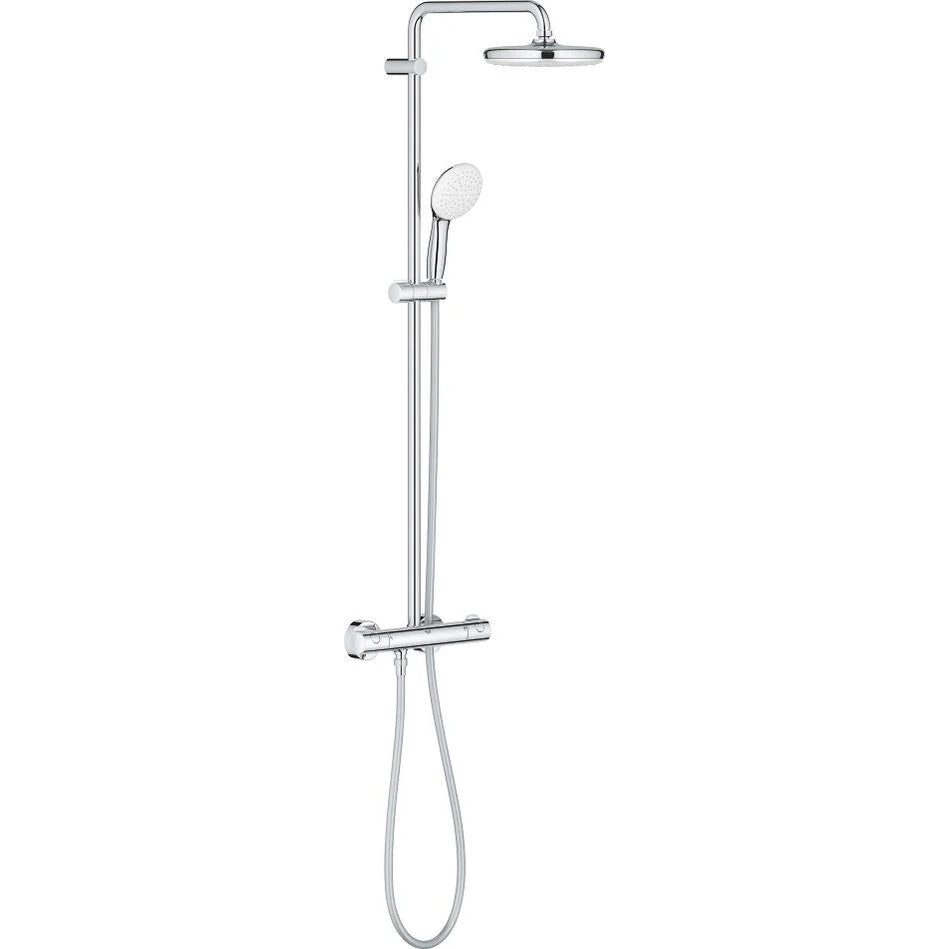 Columna de grifería para ducha termostático Grohe - Cromo