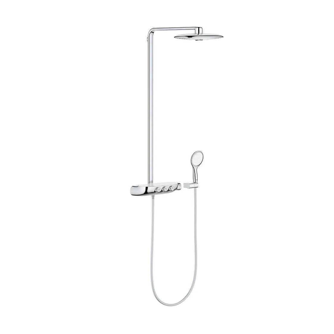 Columna de grifería para ducha termostático Grohe - Cromo