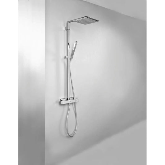Columna de grifería para ducha termostático Grohe - Cromo