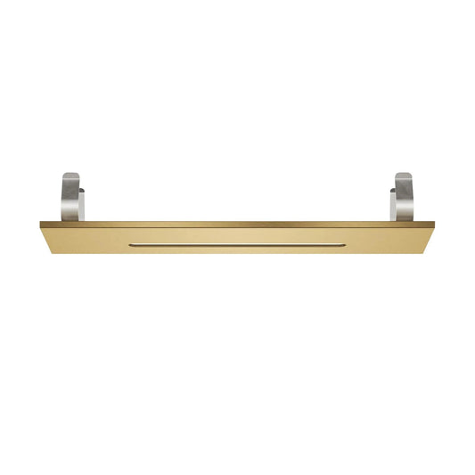 Rociador de ducha rectangular grohe rainshower aqua - Oro Cepillado