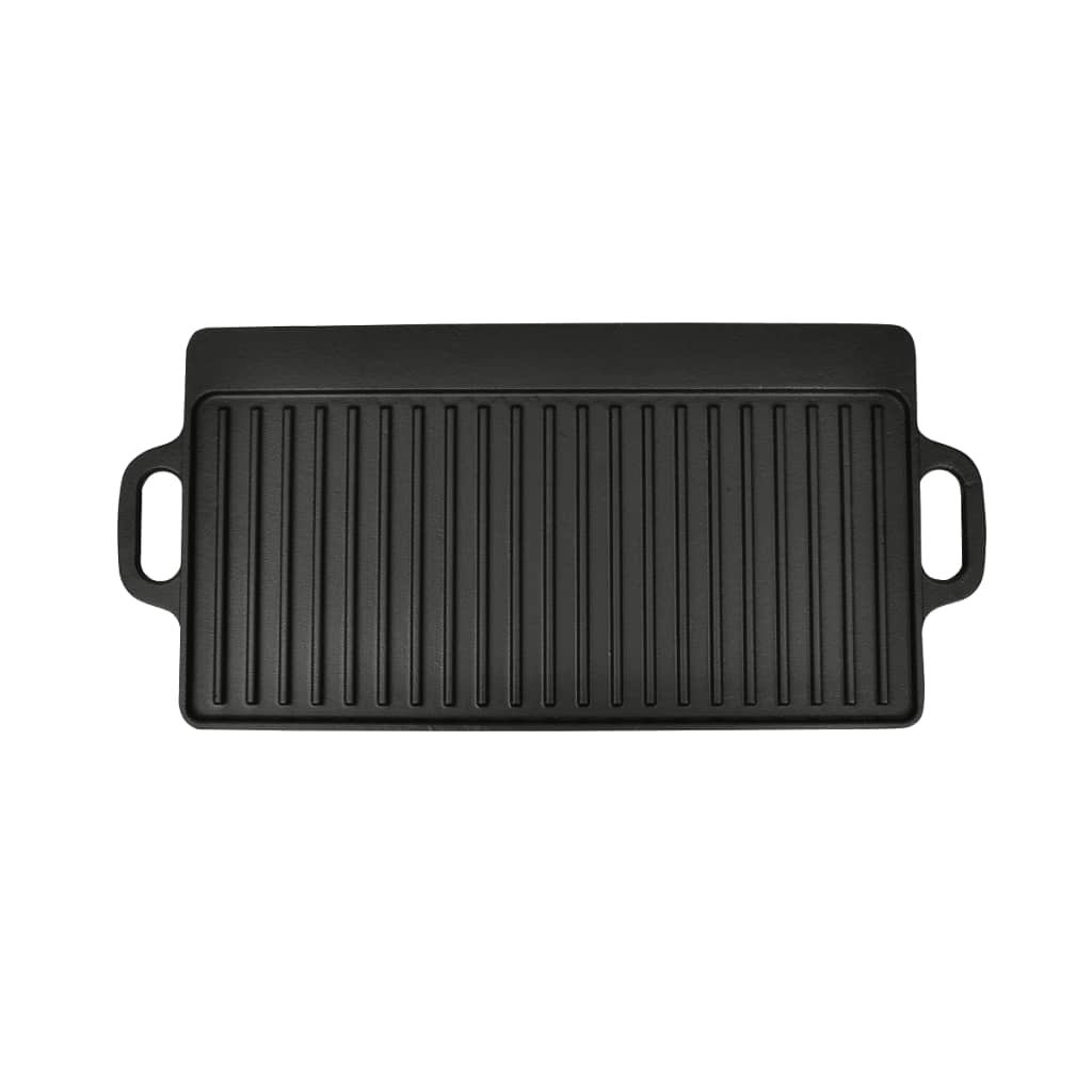 Parrilla Grill Reversible Hierro Fundido 50X23 Cm