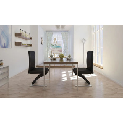 Sillas De Comedor 6 Unidades Cuero Sintético