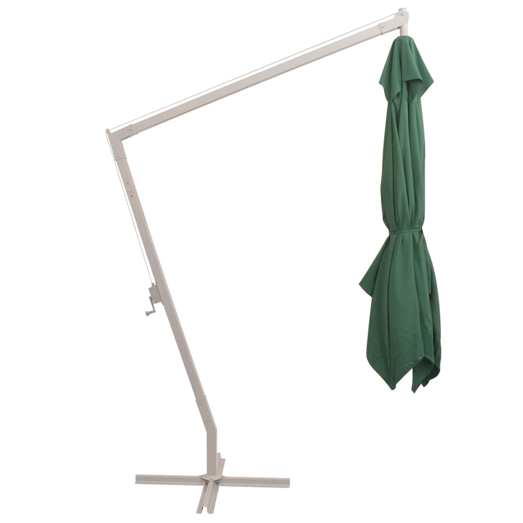 Sombrilla Colgante Con Palo De Aluminio 300X300 Cm