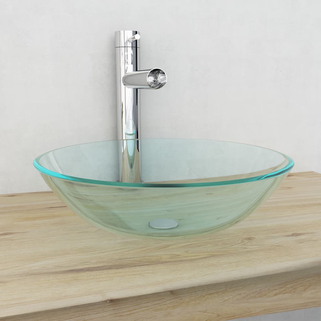 Lavabo De Vidrio Templado 42 Cm