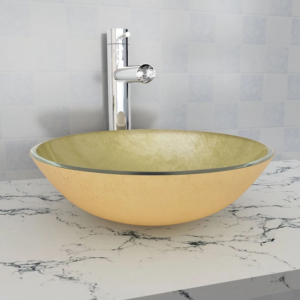 Lavabo De Vidrio Templado 42 Cm