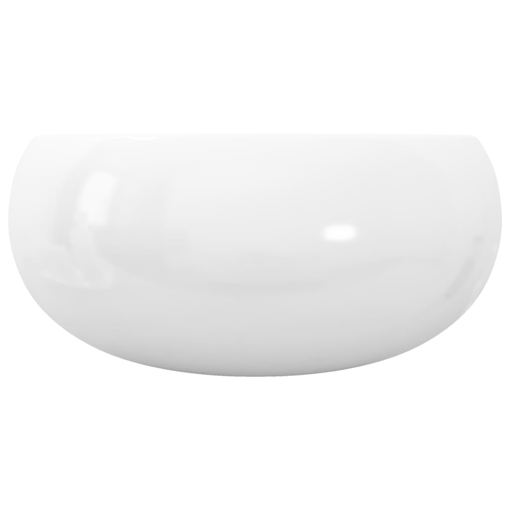 Lavabo Redondo De Cerámica 40X15 Cm