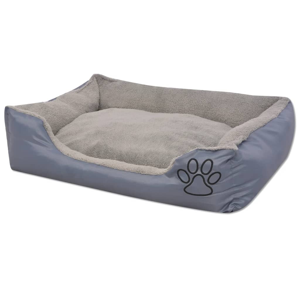 Cama Para Perro Con Cojín Acolchado Talla