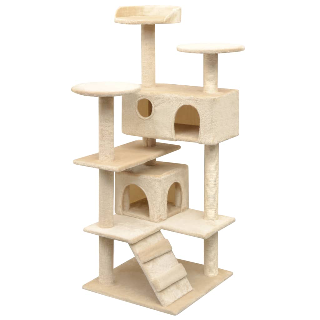 Rascador Para Gatos Poste Rascador De Sisal 125 Cm