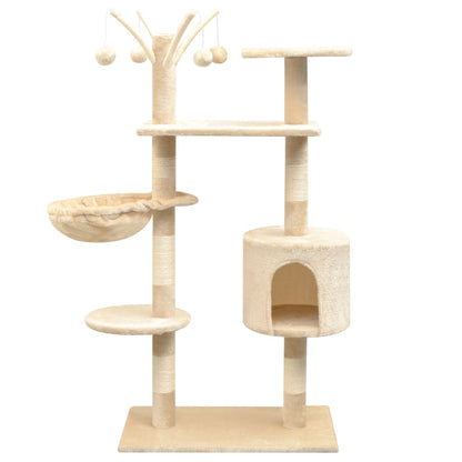 Rascador Para Gatos Poste Rascador De Sisal 125 Cm