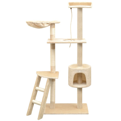 Rascador Para Gatos Poste Rascador De Sisal 125 Cm