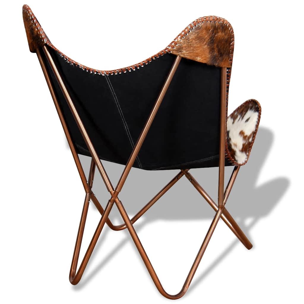 Silla Mariposa De Cuero Auténtico