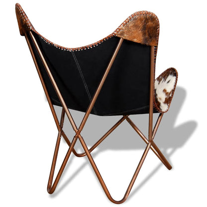 Silla Mariposa De Cuero Auténtico