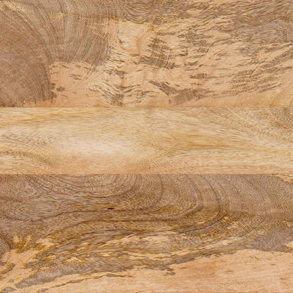 Mesa De Centro De Madera Maciza De Mango 88X50X40 Cm