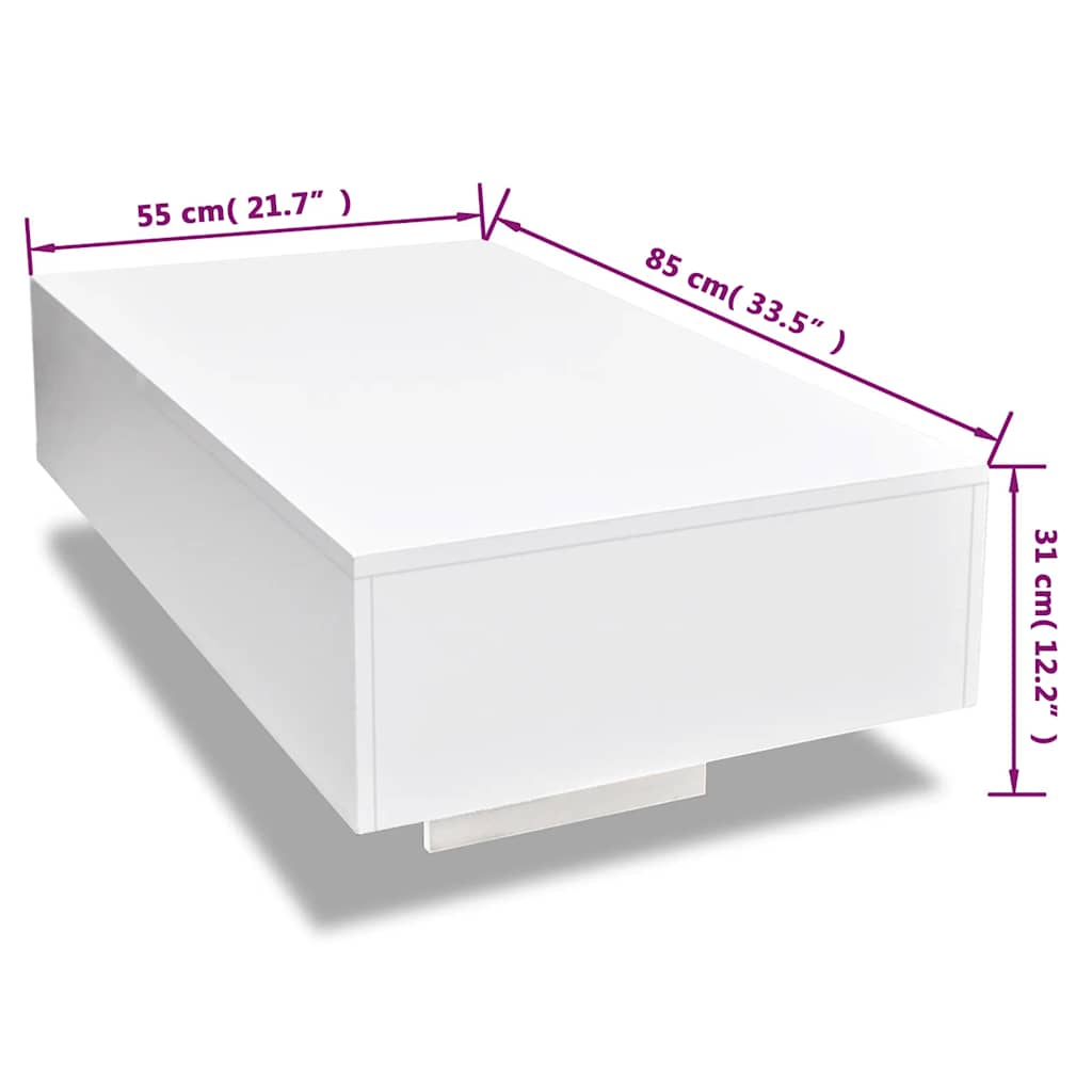 Mesa De Centro Brillante