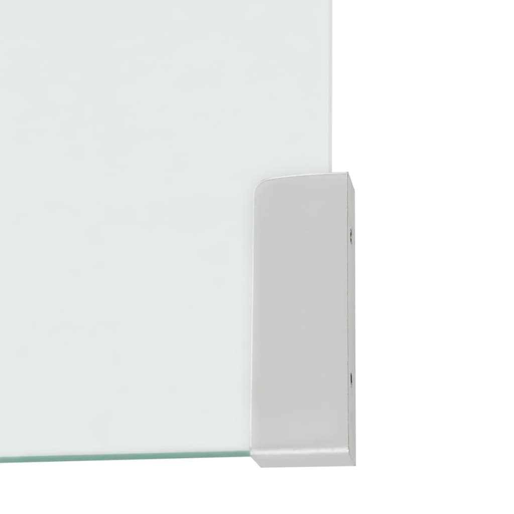 Mesa De Centro Vidrio Templado 49,5X50X45 Cm Claro