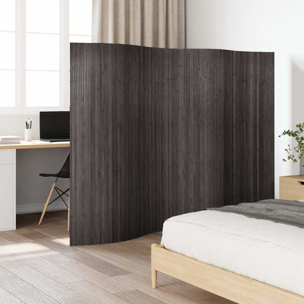 Biombo Divisor De Bambú Ancho Alto 165 Cm